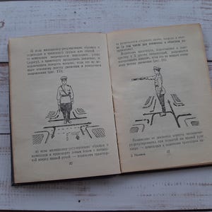 59s Vintage book Rules of the road  - Traffic regulations pocket historical book