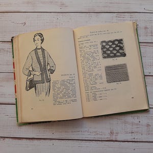 60s Vintage book of knitting &quot; Knitting &quot; - Vintage knitting book - llustrated book - knitting patterns - how to knit