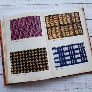 60s Vintage book of knitting - A Step By Step Guide - Vintage knitting book - llustrated book - knitting patterns