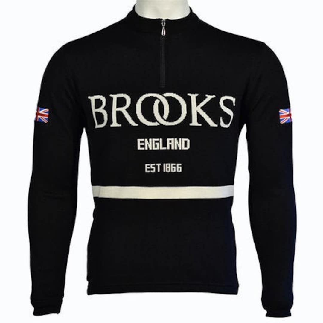 Brooks Merino Wool Cycling Jersey Short Long Sleeve Options Commemorating This Unique English Brand Etsy