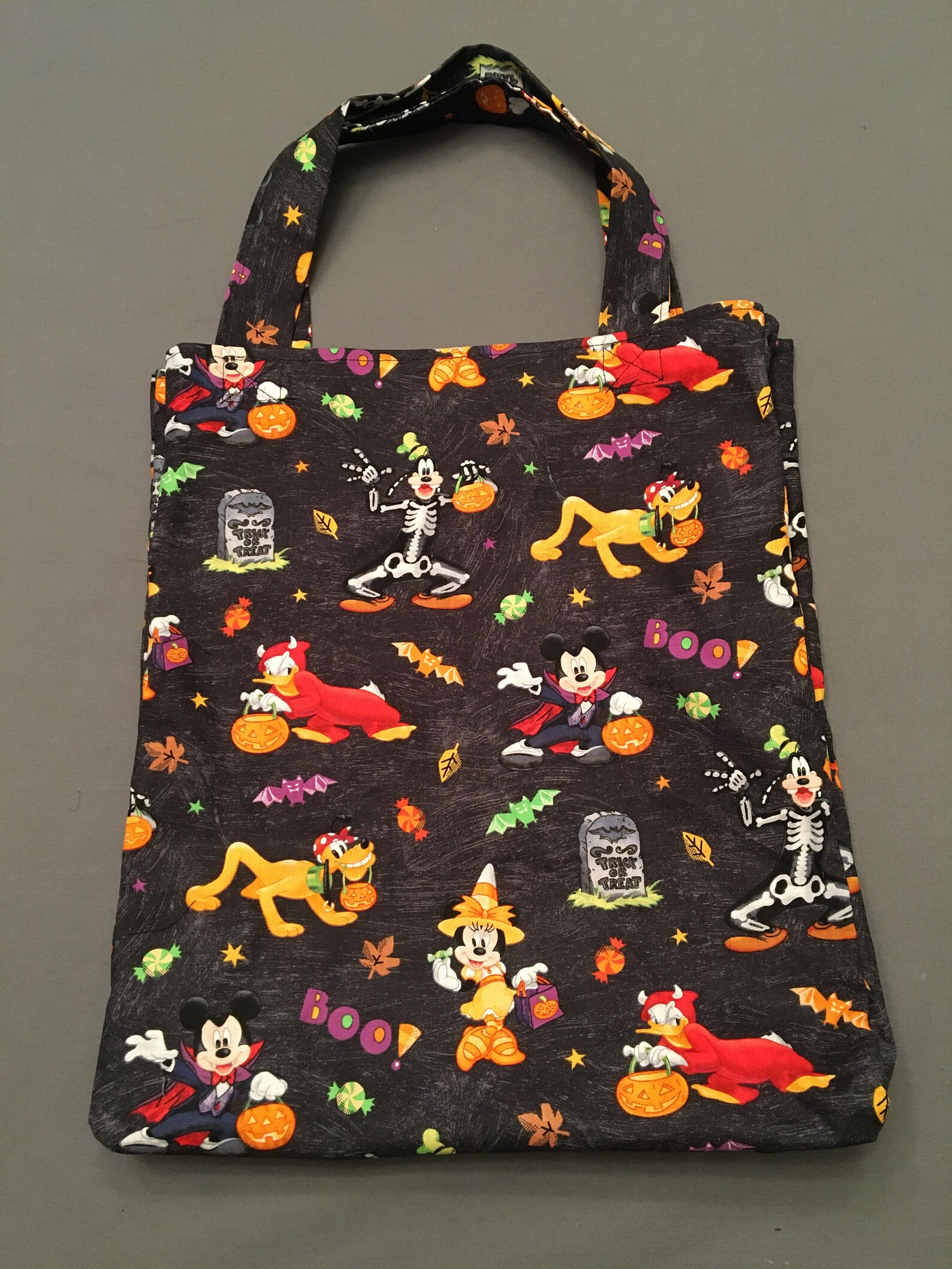 Disney Halloween 'Trick or Treat' Tote Bag  Etsy