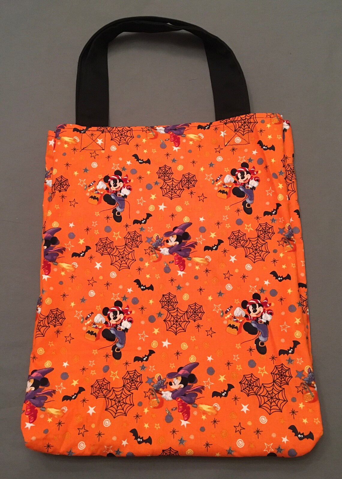 Disney Halloween 'Trick or Treat' Tote Bag Etsy