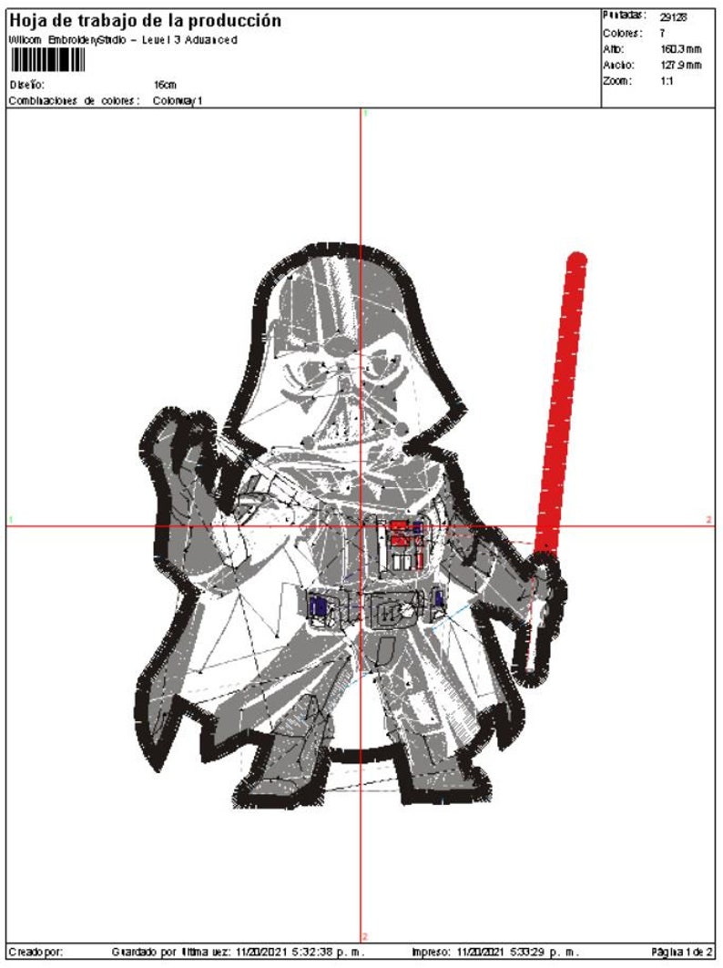 Darth Vader Embroidery Designs Embroidery Machine Applique Etsy