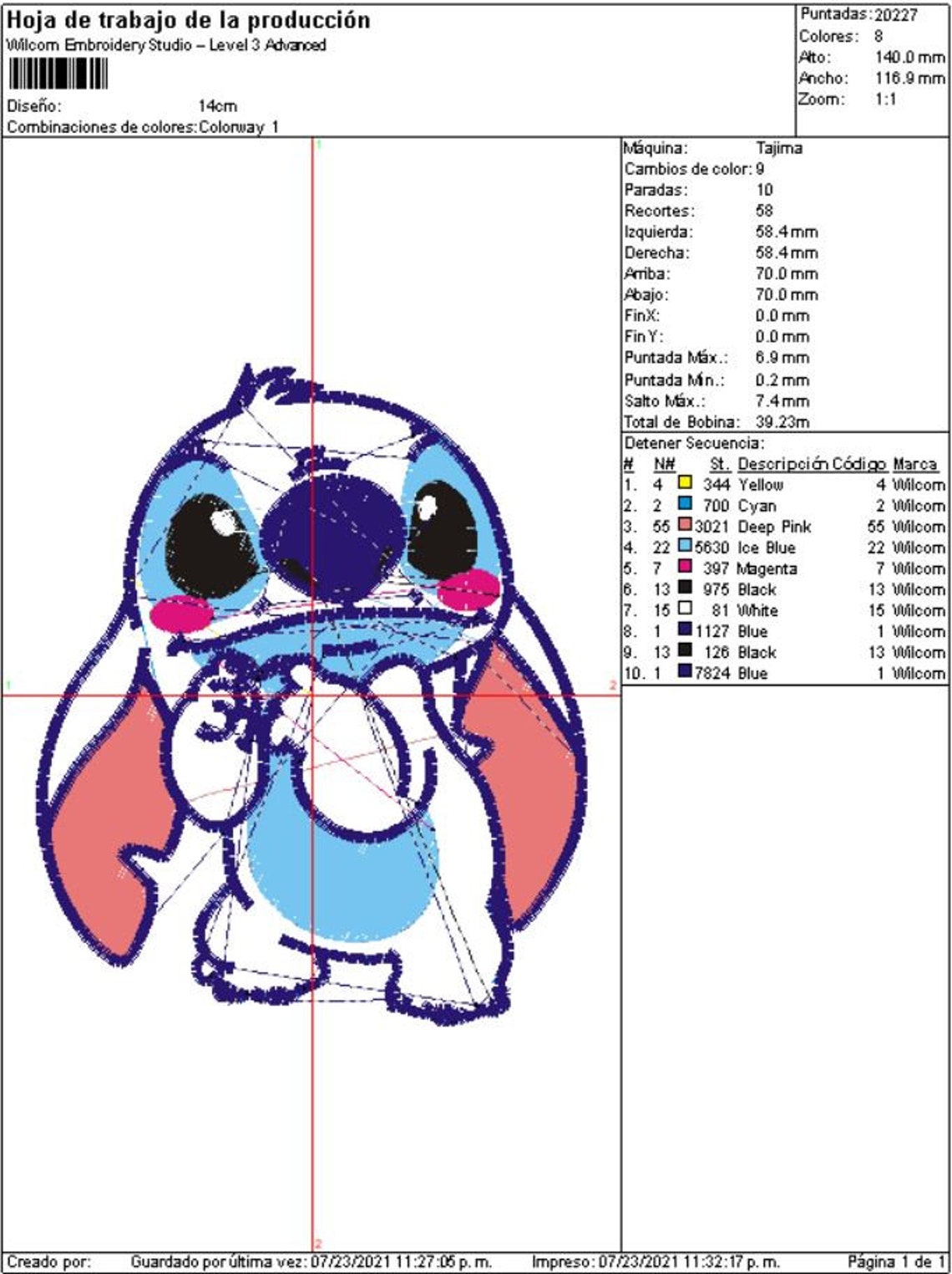 Cute Stitch Embroidery Designs Embroidery Machine Applique  Etsy UK