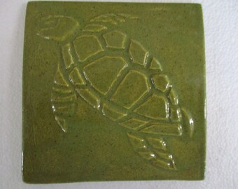 Decorative Sea Turtle Tile