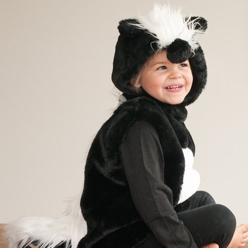 Baby Skunk Costume Halloween Costume for Kids Sizes Baby to | Etsy