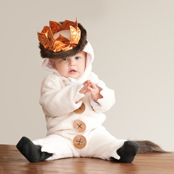 Dove le cose selvagge sono assolutamente adorabili Max Wild Thing Costume Bambino Compleanni del bambino Costumi di Halloween /Consegna di Halloween garantita/