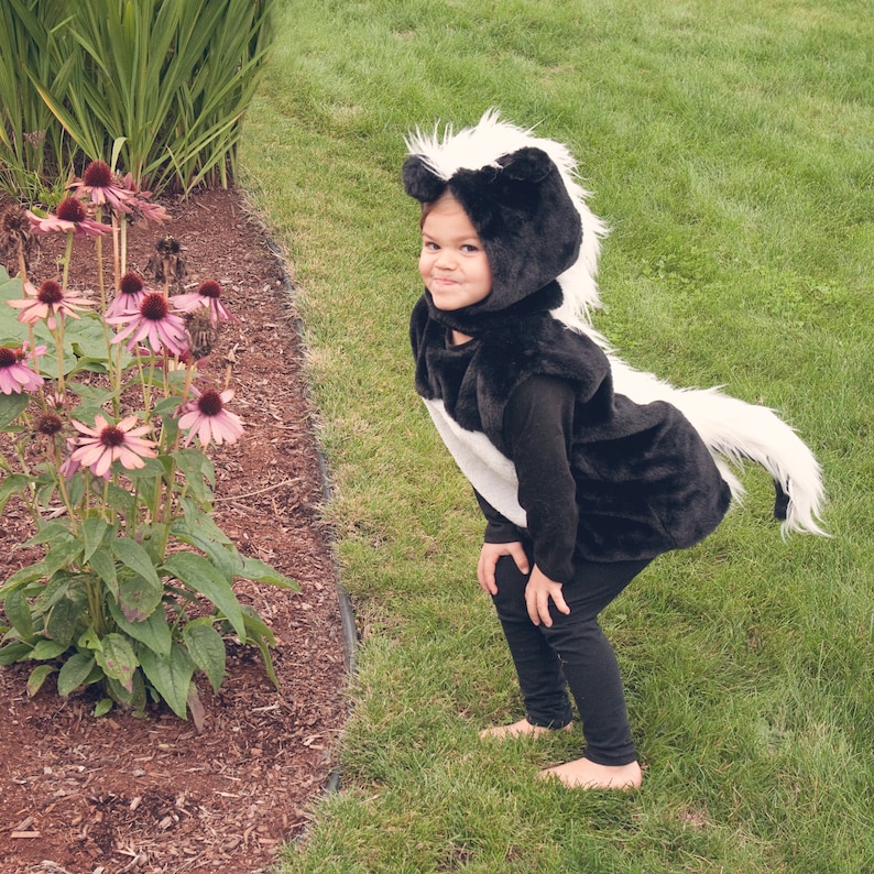 Baby Skunk Costume Halloween Costume for Kids Sizes Baby to Etsy