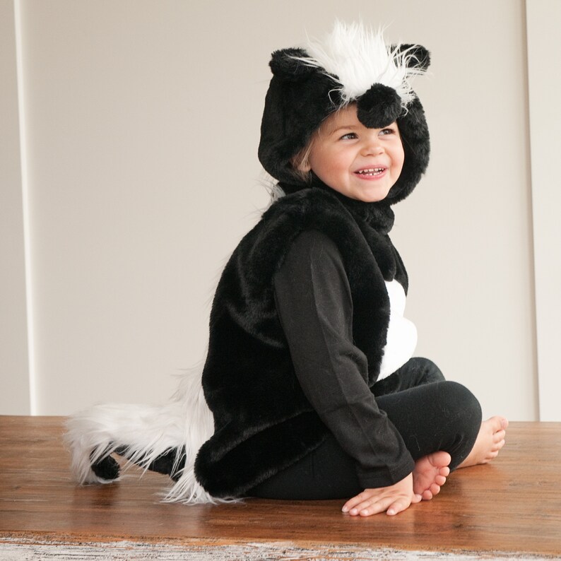 Baby Skunk Costume Halloween Costume for Kids Sizes Baby to - Etsy