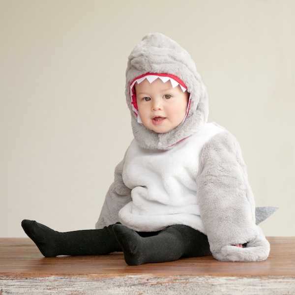 Baby Shark Costume Halloween Party Costume for Kids Sizes Baby to Toddler Super Cute Baby Animal | Halloween Delivery Guaranteed |