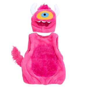 Baby Pink Monster Cyclops Costume Halloween Costume for Kids Baby Toddler Cutest Baby Animal Monster Halloween Delivery Guaranteed zdjęcie 2