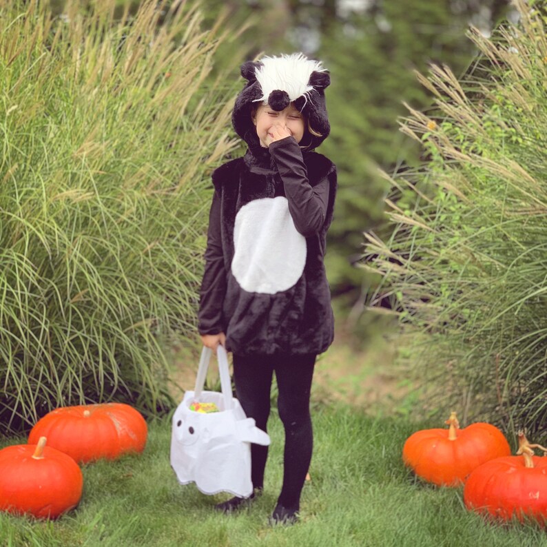 Baby Skunk Costume Halloween Costume for Kids Sizes Baby to Etsy
