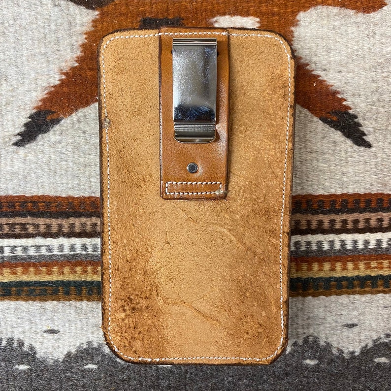 Handmade Leather Smartphone Holster Cell Phone Holster With Etsy