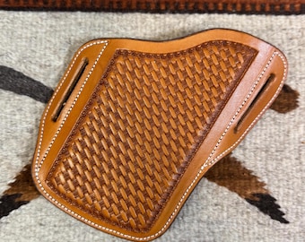 2 Loop Phone Holster (Right), Cell Phone Holster with Belt Loops, Belt case for samsung/iphone, Mobile Phone Holster