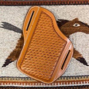 2 Loop Phone Holster (Left) Cell Phone Holster with Belt Loops, Belt case for samsung/iphone, Mobile Phone Holster