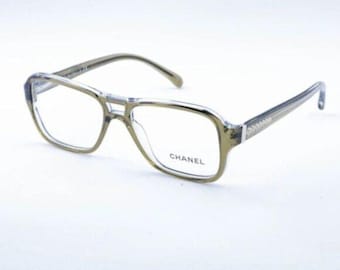 Vintage CHANEL 5014 C.503/65 Blue Quilted Arm Sunglasses Made in
