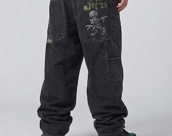 Vintage 90s JNCO Black Trog Jeans - 30", Unisex