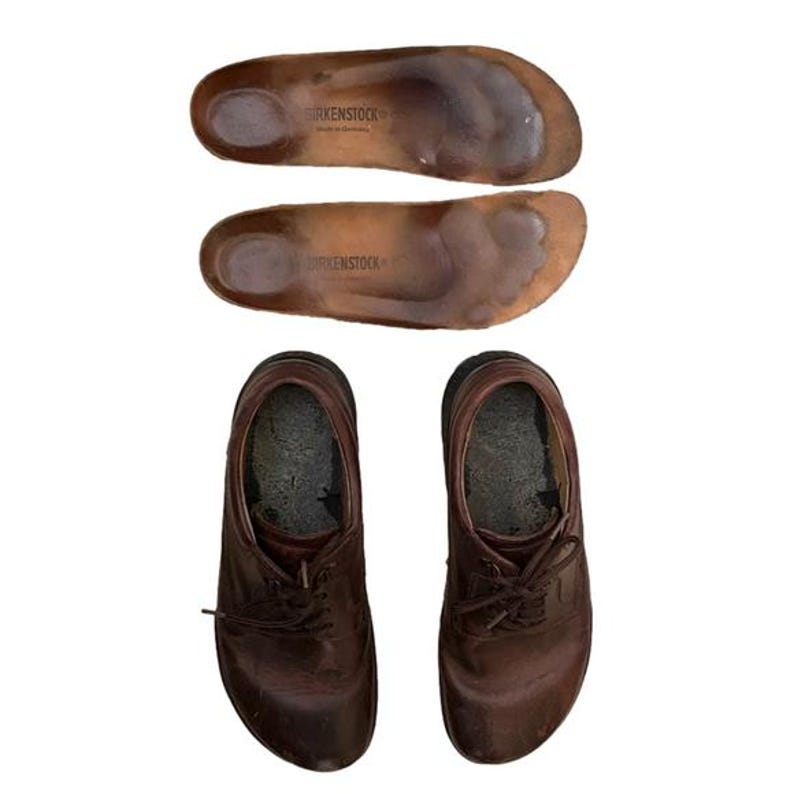 Vintage Birkenstock Brown Leather Oxford Shoes 41EU, Unisex Etsy Canada