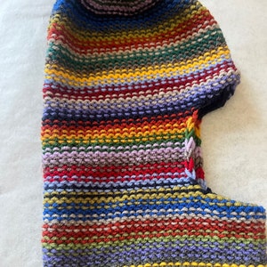 Handmade Wool Balaclava: Winter Ski Mask Face Cover