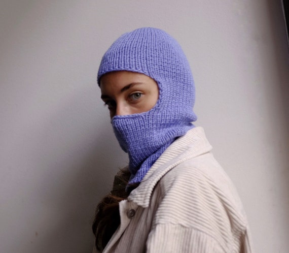 小物 TODAYFUL 2024 Hand Knit Balaclava Handmade Wool Knit Balaclava: Winter Ski Mask Face Cover - Etsy