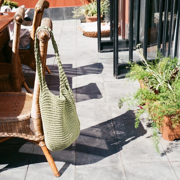 Beach bag tote, woven beach bag, crochet beach bag, crochet market bag