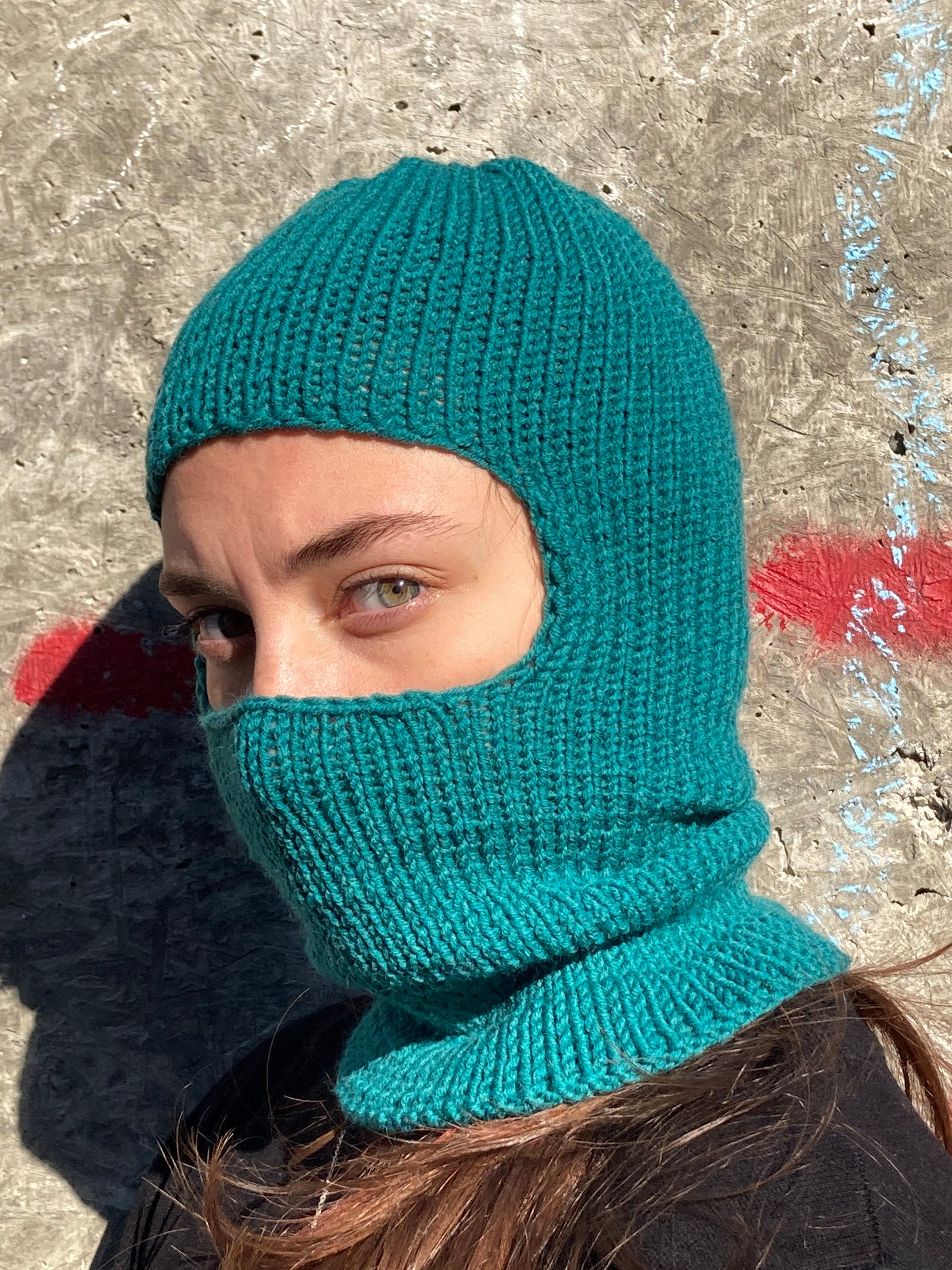 Face Mask Wool Balaclava Hat Winter Full Face Mask for Etsy