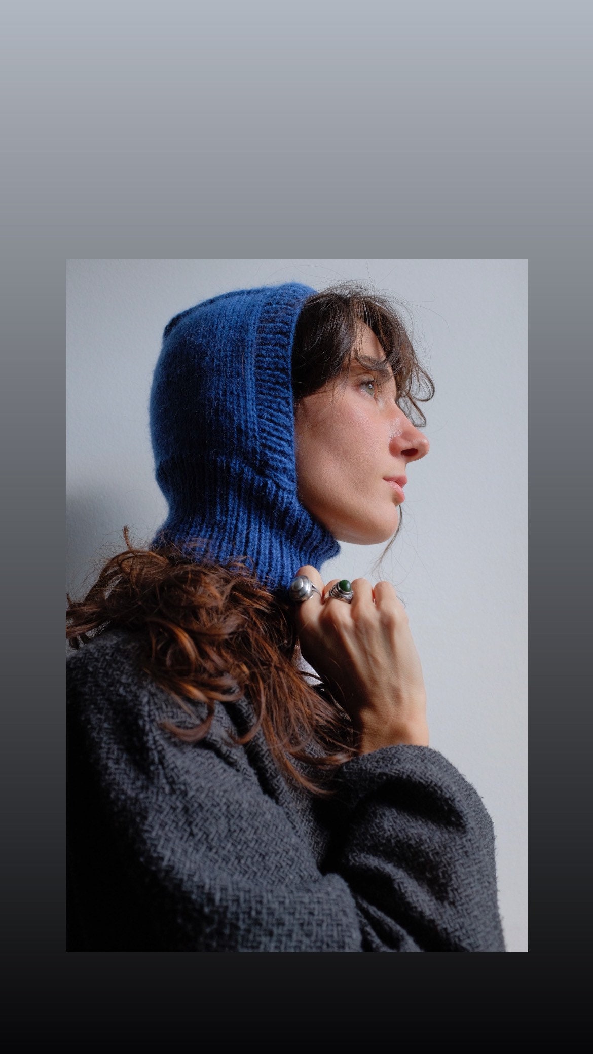 Buy Balaclava Hand Knitted Hat for Winter, Full Face Shield, Full 
