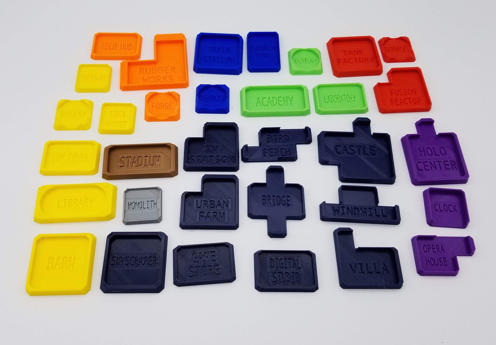 Snap on Bases for Landmarks in Tapestry Base Game AND BOTH Etsy Canada