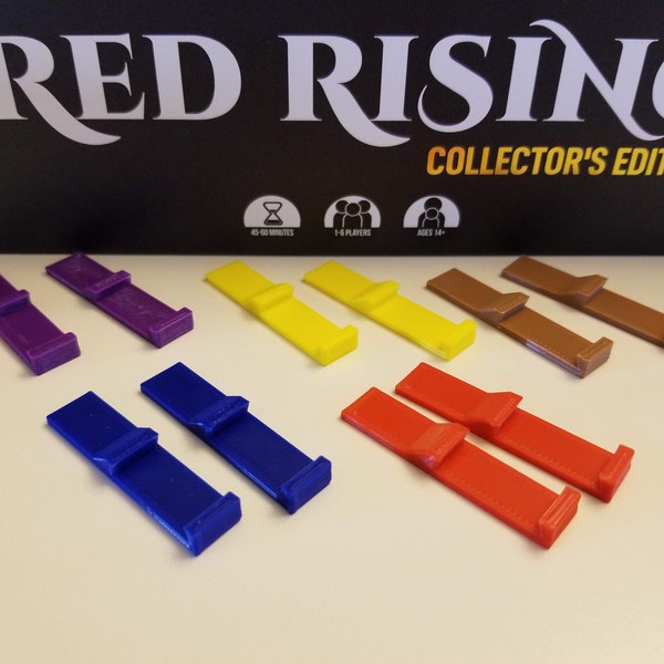 Card Holder Clips for Red Rising Board Game - Snap-on clips