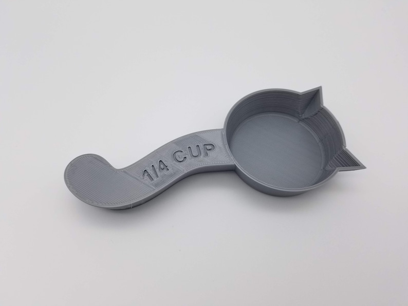 Cat Food Scoop - Customize with YOUR CAT#39;S NAME