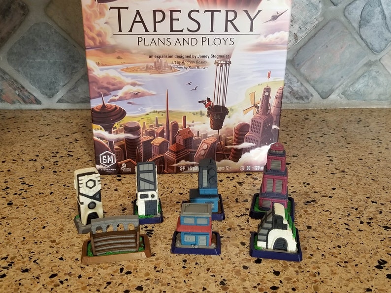 Snap on Bases for Landmarks in Tapestry Base Game AND BOTH Etsy Canada