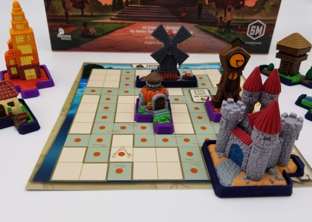 Snap on Bases for Landmarks in Tapestry Base Game AND BOTH Expansions