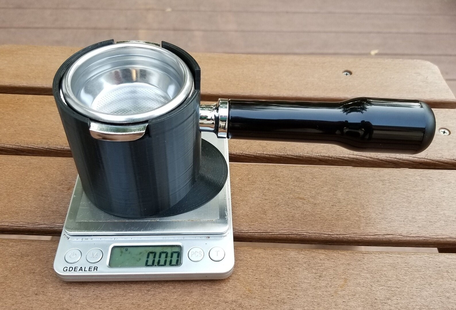 Profitec Pro 600 58mm Portafilter Tamp Stand and Scale Stand Etsy