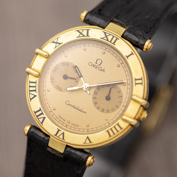 omega constellation day date watch