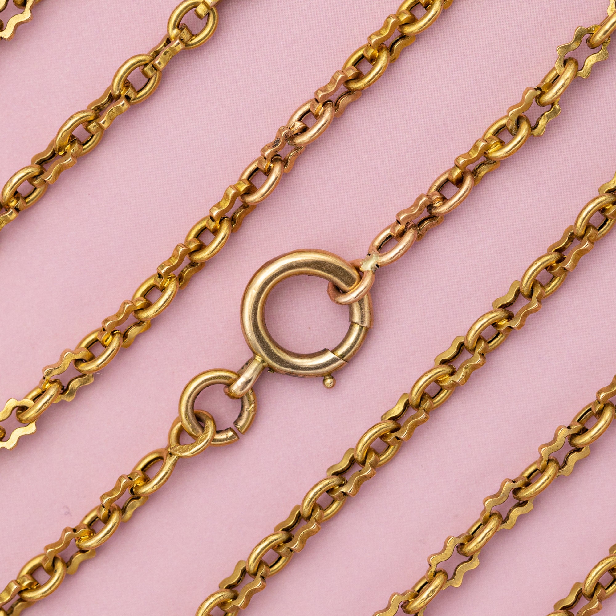 Long Gold Chain - Etsy UK
