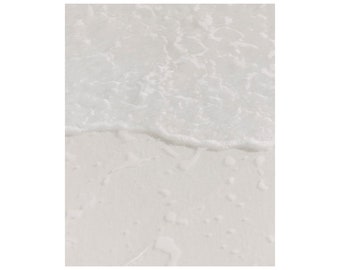 Calming Ocean Wave Photo Print Fine Art Photography Minimalist Coastal Beach Wall Art Canvas Wall Decor Neutral Wall Art Sea Lover Gift