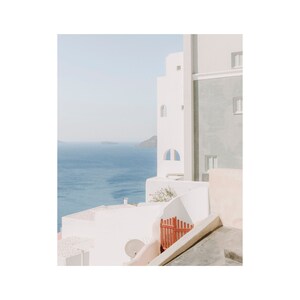 SANTORINI GREECE PHOTOGRAPHY, Prints of Santorini, Pastel Colour Fine Art Wall Art, Photos of Greece, Santorini Travel Photo Prints & Canvas