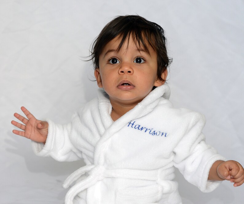 Personalised Baby and Toddler Dressing Gown Etsy