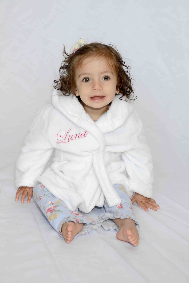 Personalised Baby and Toddler Dressing Gown Etsy UK
