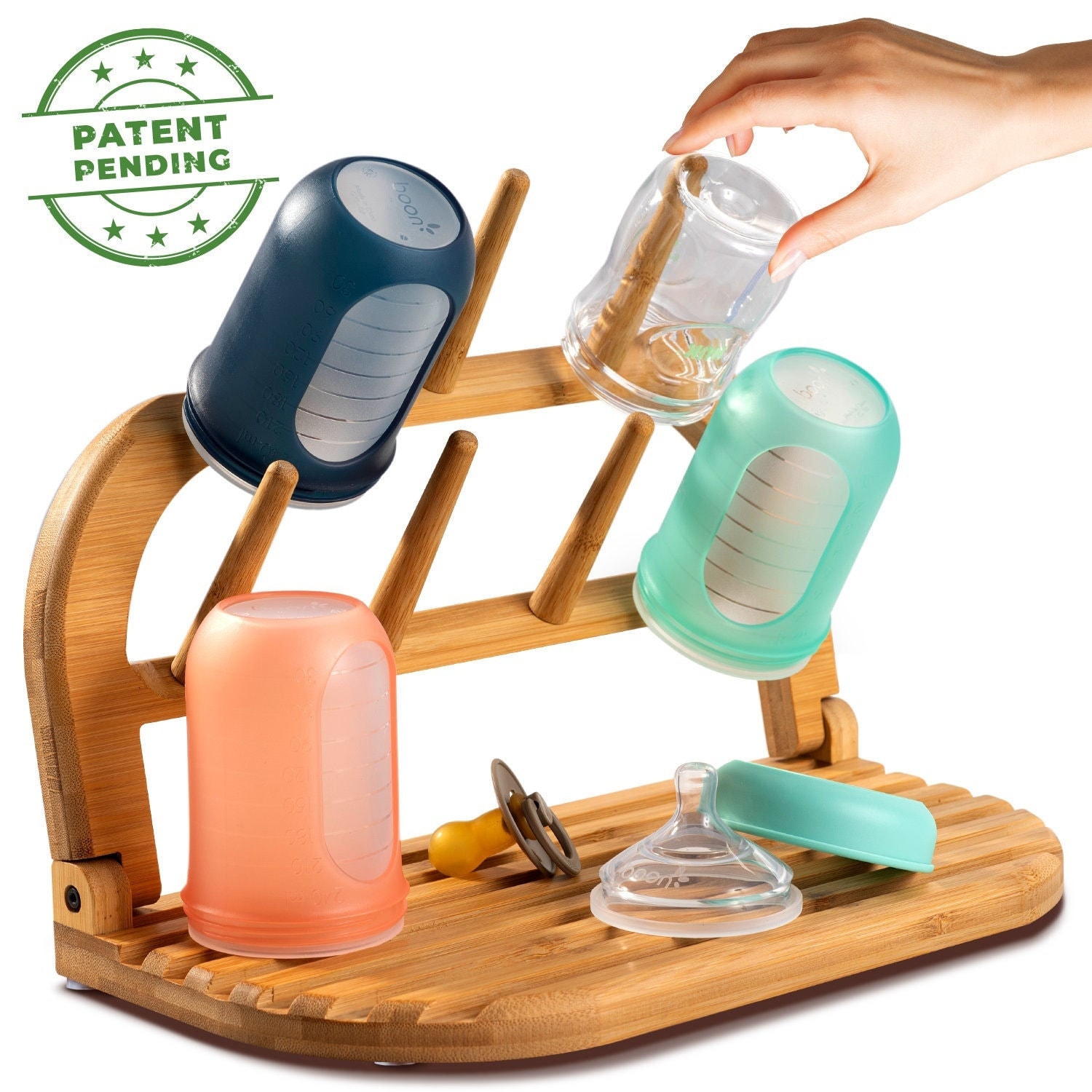 Baby Bottle Drying Rack Portable Dryer Stand For Bottles Drainer