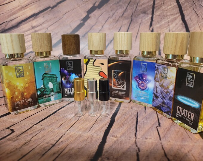 Dua Brand 2 Ml Angelic Elixir,, Melody, 100 Whispers, Caramel Delight