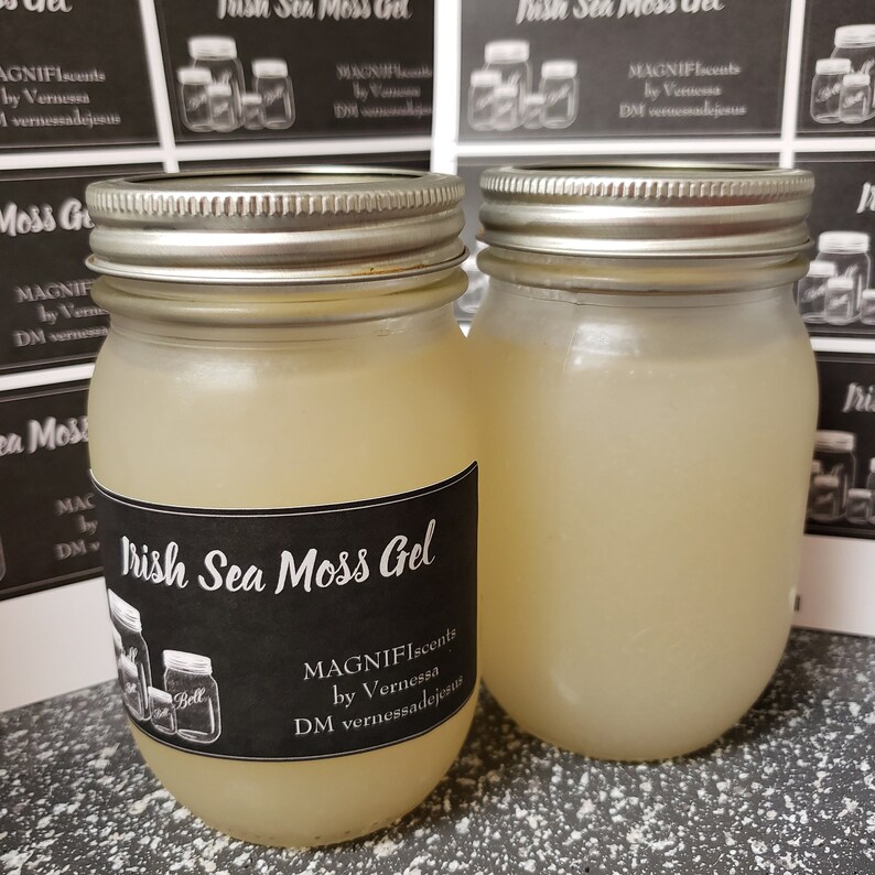 Irish Sea Moss Gel 16 Oz Etsy