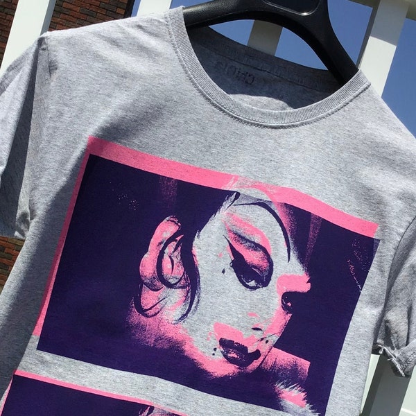 Divine - Hand Made T-Shirt - Drag - John Waters - Pink Flamingos - Hairspray - Female Trouble - Polyester - Baltimore