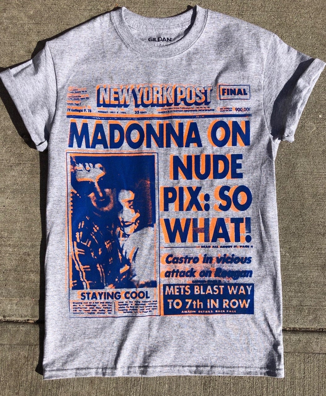 Madonna - Sean Penn - Fan Art - T-shirt - All Sizes - New