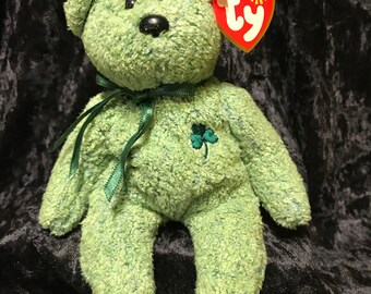 shamrock beanie baby worth