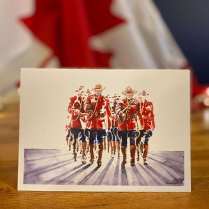 Paquet de 17 cartes GRC : cadeau de remerciement pour les agents de la GRC, paquet de cartes-cadeau à créer soi-même, merci à tous les policiers.