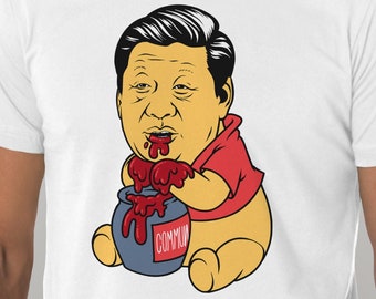 xi jinping winnie the pooh shirt