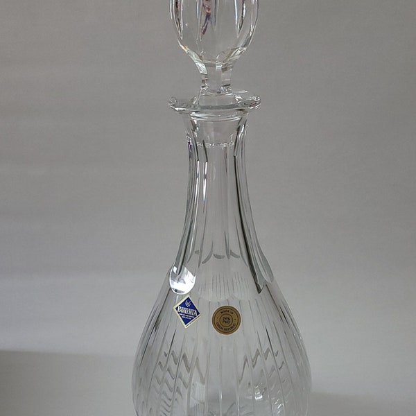 Bohemia Lead Crystal Decanter Etsy Canada