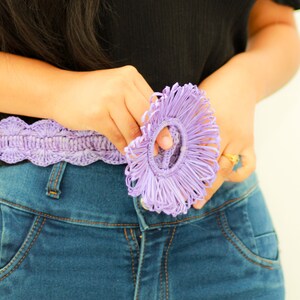 Summer Toquilla Straw Belts
