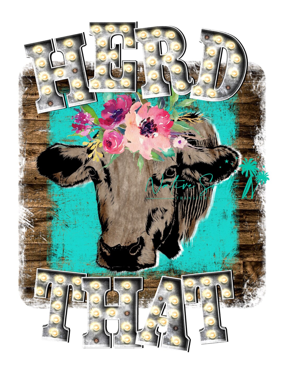 Herd That/ Cow Print/ Sublimation Print/diy Sublimation/ Ready - Etsy